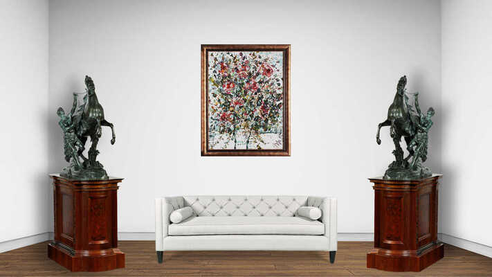 Синигалья Джино. Цветы в прохладный день